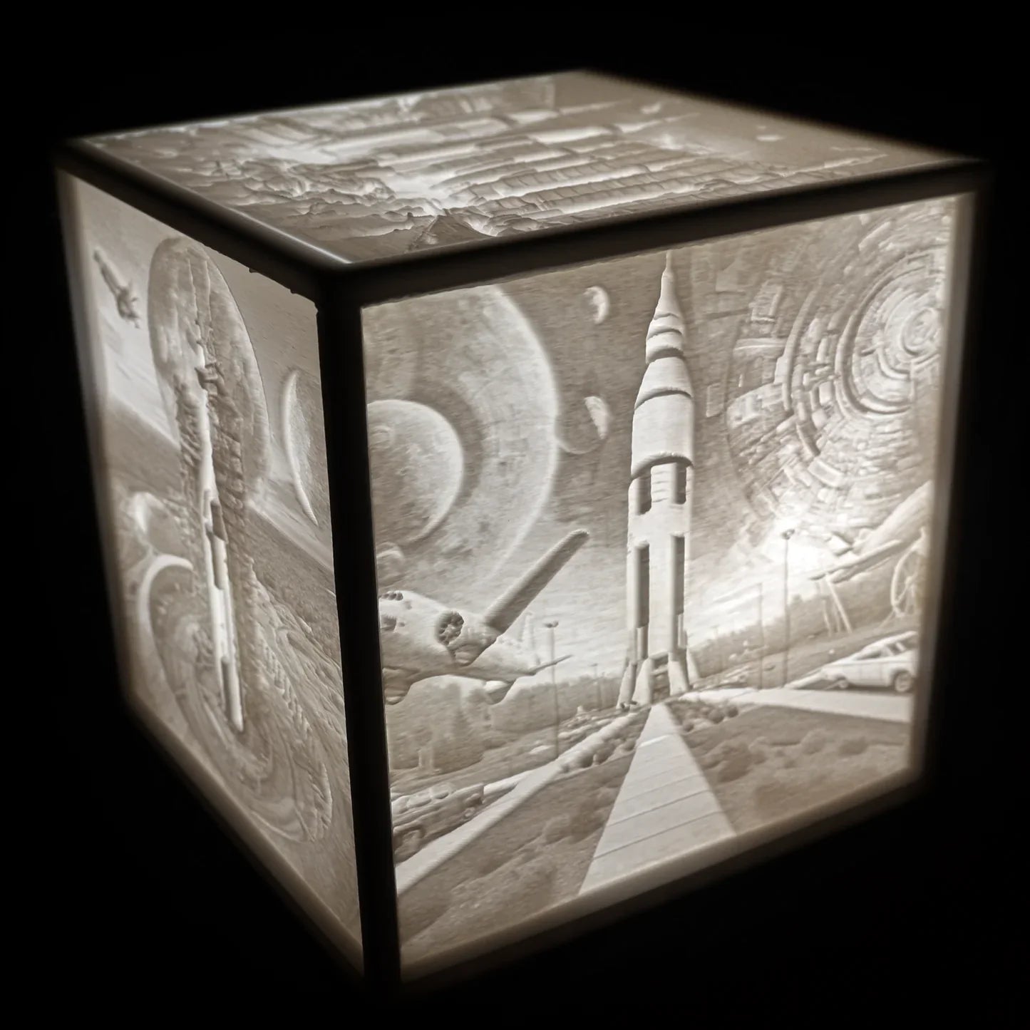 3D Box Lithophanes